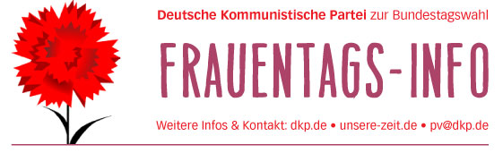 DKP Info Frauentag 2021 1 - Gemeinsam kämpfen in der Krise - Blog - Blog