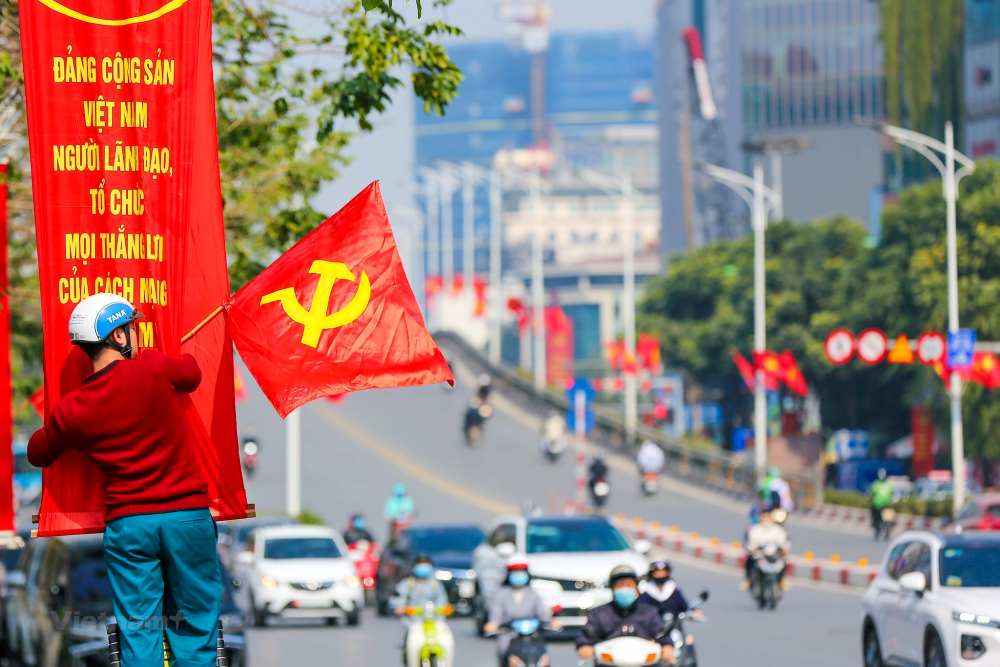 vnp ha noi trang hoang 14 - Wachstum und Vertrauen - Parteitag, Vietnam - Internationales