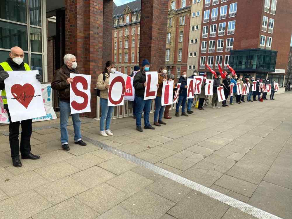 120302 ATOS - Hamburger Bündnis für mehr Personal im Krankenhaus - Arbeitskämpfe, Krankenhaus - Wirtschaft & Soziales