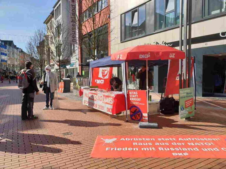 151203 Infostand Giessen - Mandate gehalten - Kommunalwahlen - Kommunalwahlen