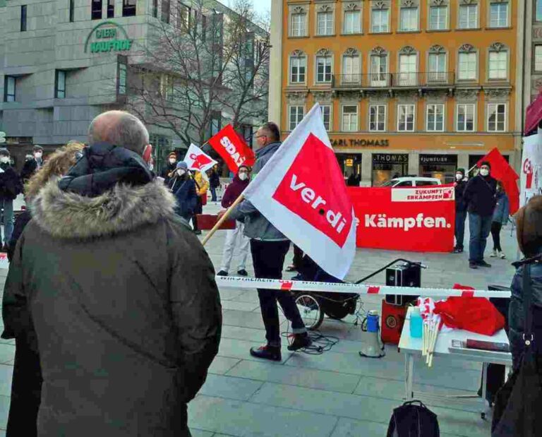 160203 Bildmeldung - „Bildung und Soziale Arbeit vor wirtschaftliche Interessen“ - Kundgebungen - Kundgebungen