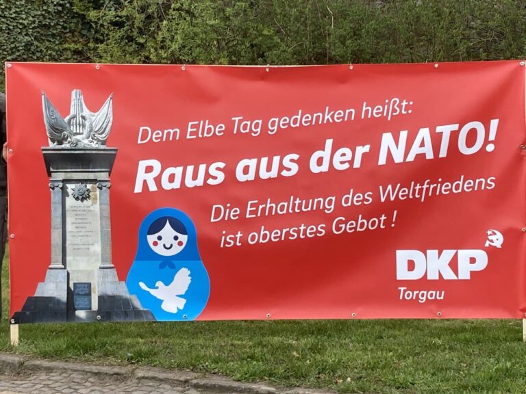 photo 2021 04 25 11 54 06 - Elbetag 2021: Notbremse gegen NATO-Kriegstreiber - DKP in Aktion - DKP in Aktion