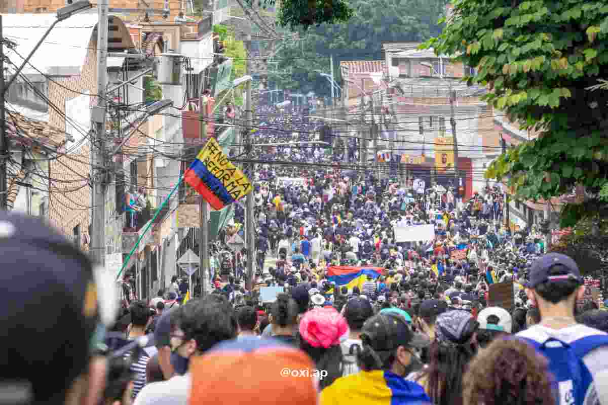 200701 Kolumbien - Eskalation der Gewalt in Kolumbien - Kolumbien, Proteste, Repression - Internationales