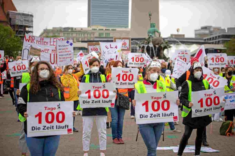 210201 Krankenhausbewegung - 100 Tage bis zum Streik - Krankenhaus - Krankenhaus