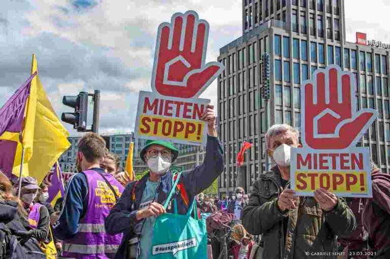 210301 Mietenstopp - Mietenstopp-Demo in Berlin - Mietenwahnsinn - Mietenwahnsinn