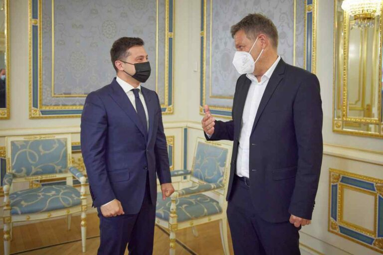 210901 bild - Robert Habeck und Wladimir Selenski - Bündnis 90 / Die Grünen - Bündnis 90 / Die Grünen