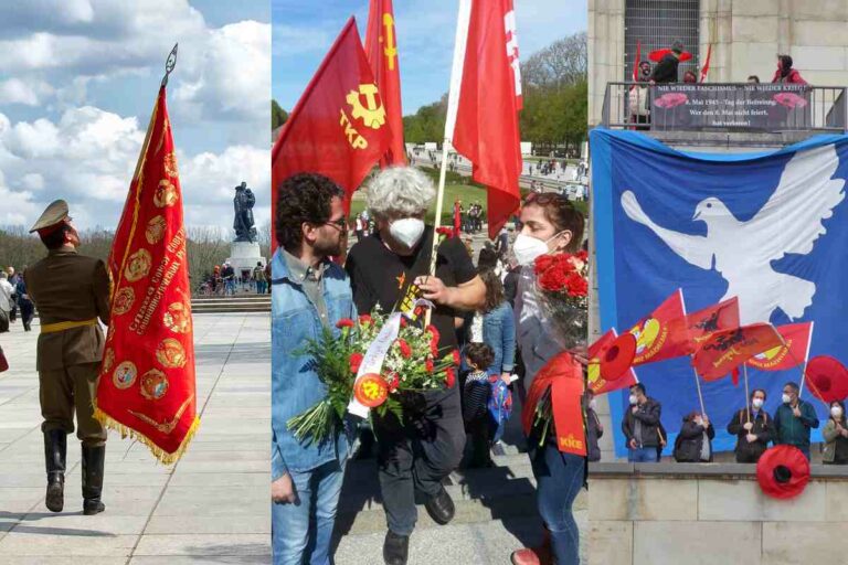 8mai - Nie wieder! - Antifaschismus, DKP, Geschichte der Arbeiterbewegung - Aktion, DKP im Wahlkampf