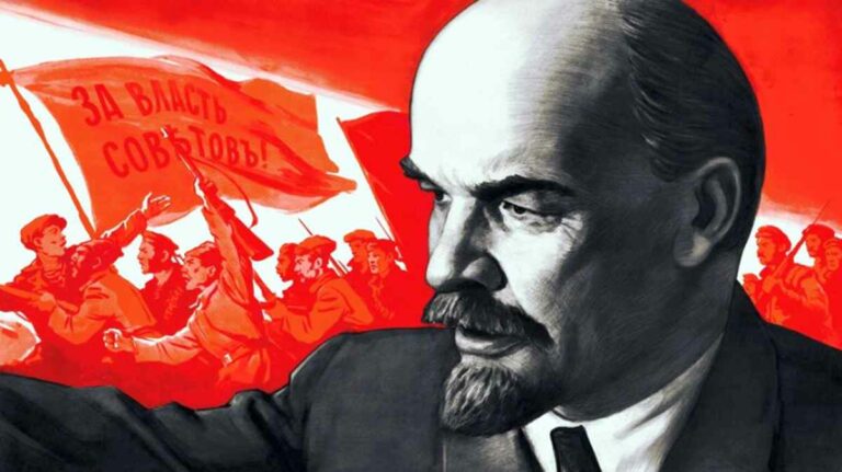 Lenin Plakat von Golowanow - Himmelsstürmer - Geschichte der Arbeiterbewegung - Geschichte der Arbeiterbewegung
