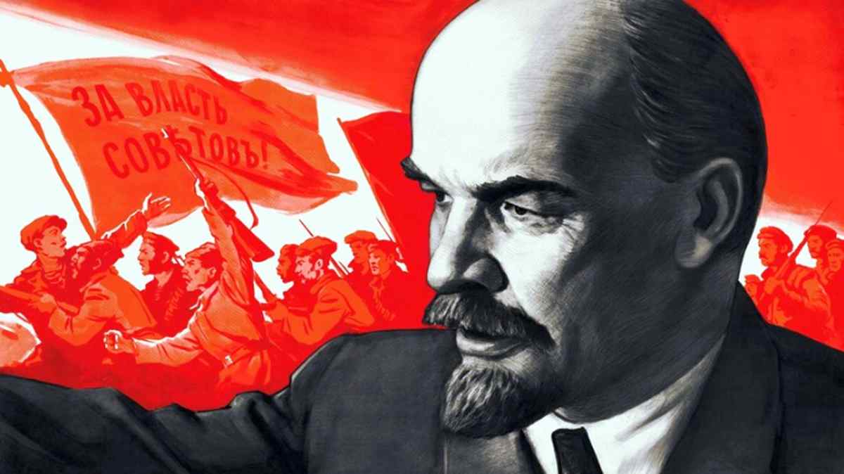 Lenin Plakat von Golowanow - Himmelsstürmer - Geschichte der Arbeiterbewegung - Theorie & Geschichte