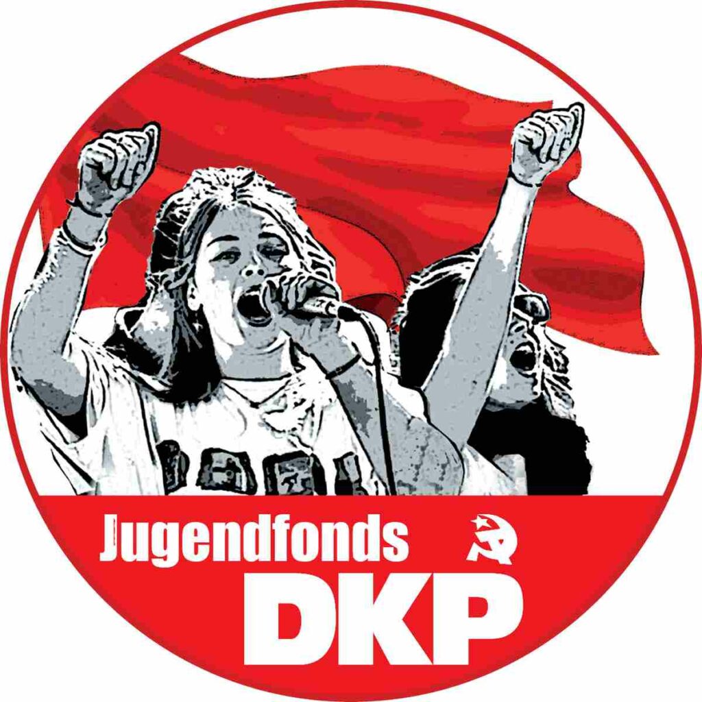 Logo Jugendfonds - Jugend ist Zukunft - DKP, Jugend - Aktion