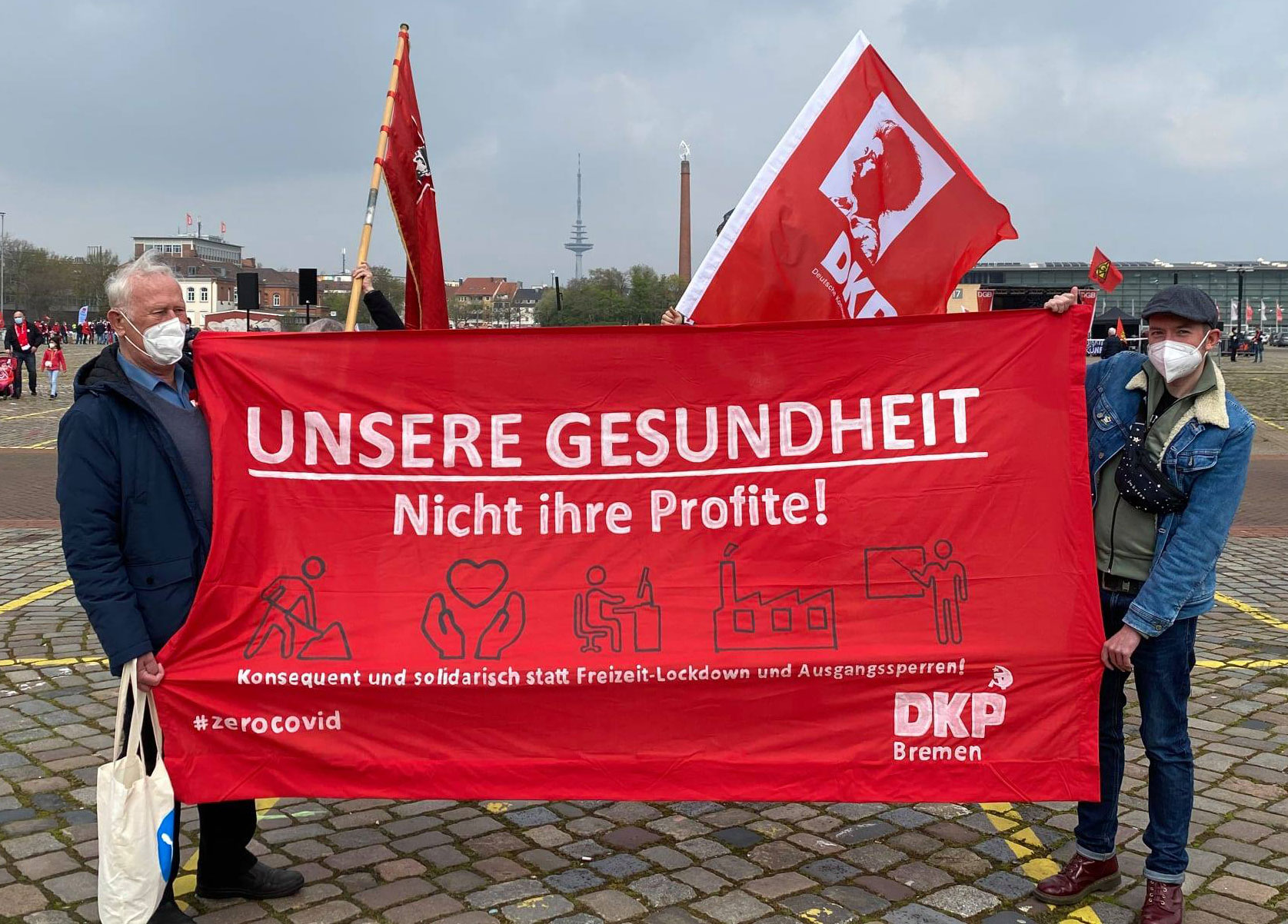 bremen - Der 1. Mai auf der Straße - - Blog, DKP in Aktion