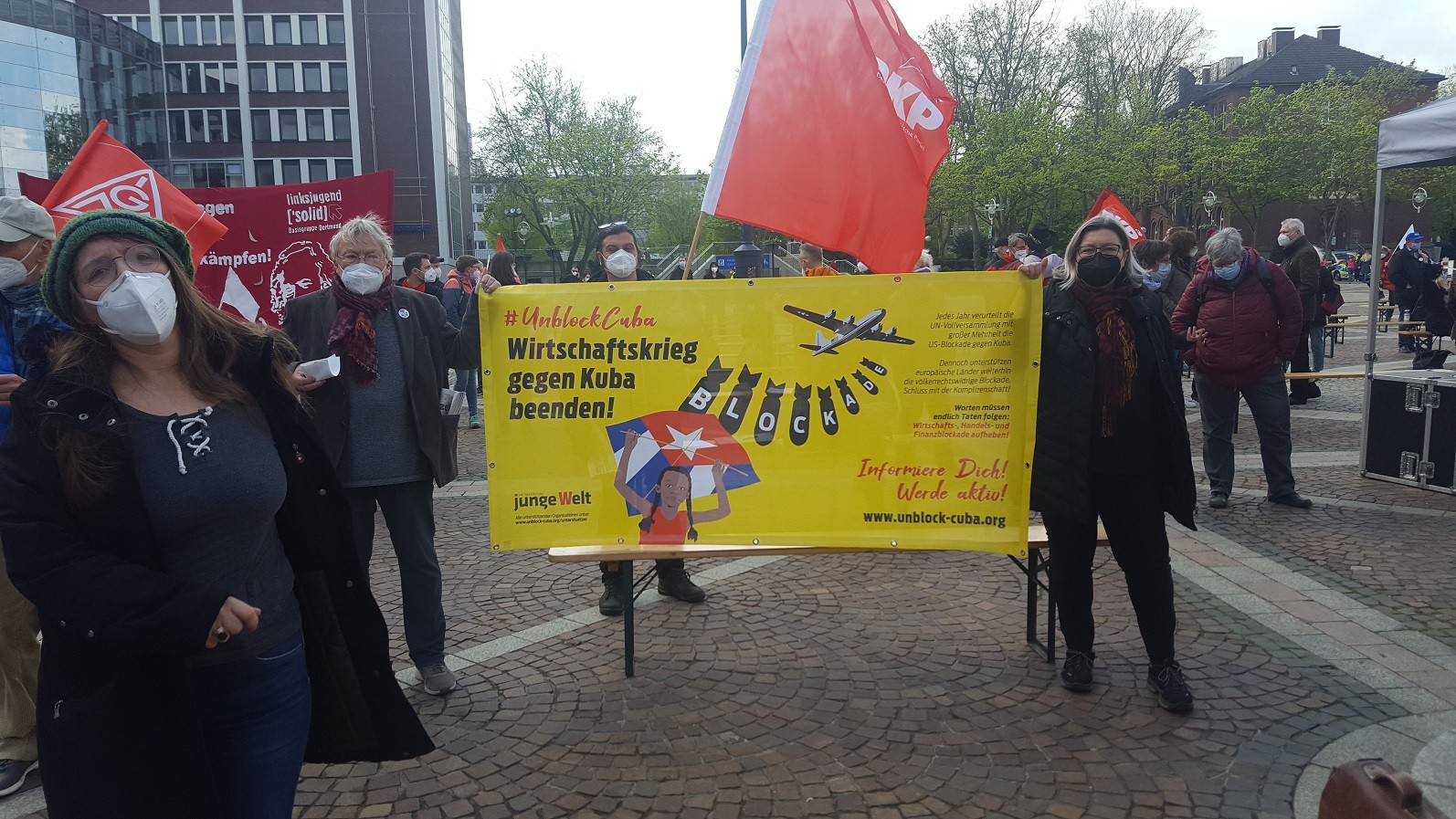 dortmund - Der 1. Mai auf der Straße - - Blog, DKP in Aktion