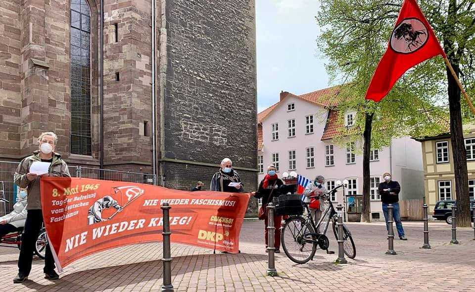 goettingen - Wer nicht feiert, hat verloren - Antifaschismus, Friedenskampf, Geschichte der Arbeiterbewegung - Blog, DKP in Aktion