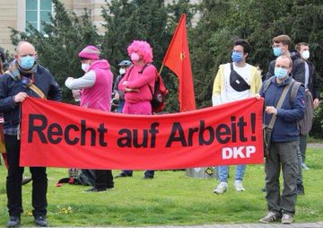 karlsruhe - Der 1. Mai auf der Straße - - Blog, DKP in Aktion