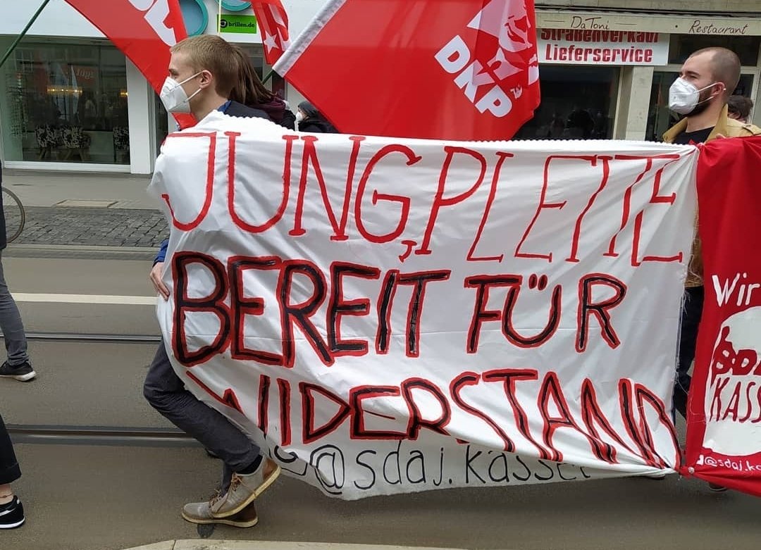 kassel - Der 1. Mai auf der Straße - - Blog, DKP in Aktion