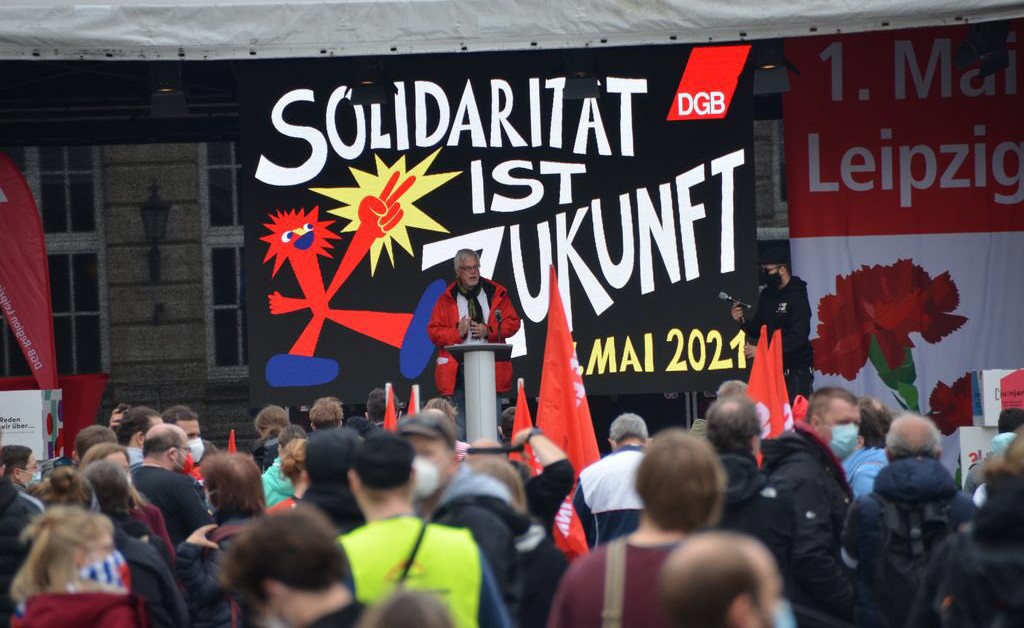 leipzig - Der 1. Mai auf der Straße - - Blog, DKP in Aktion