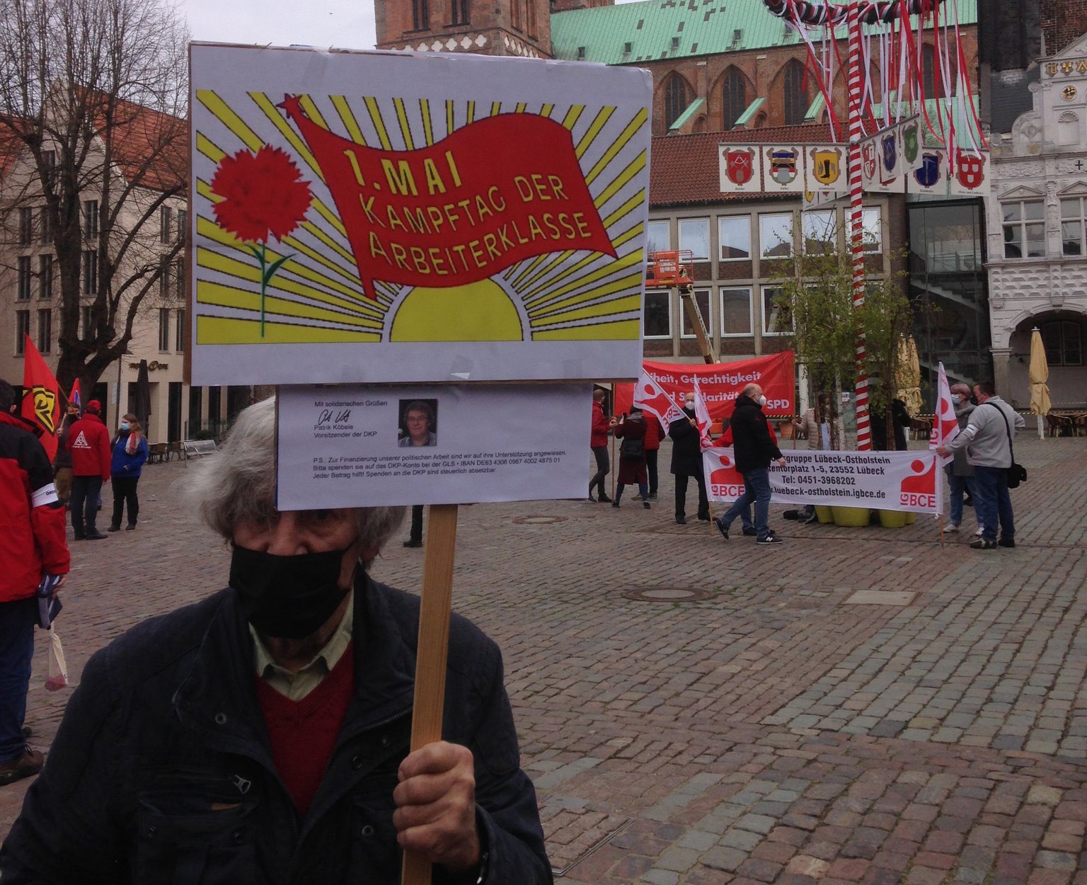 luebeck - Der 1. Mai auf der Straße - - Blog, DKP in Aktion