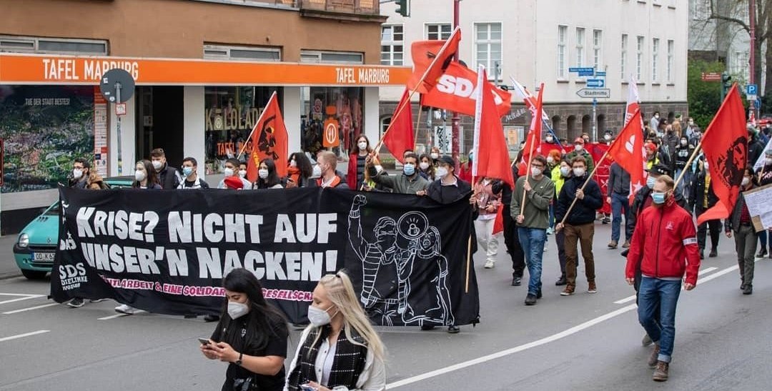 marburg - Der 1. Mai auf der Straße - - Blog, DKP in Aktion