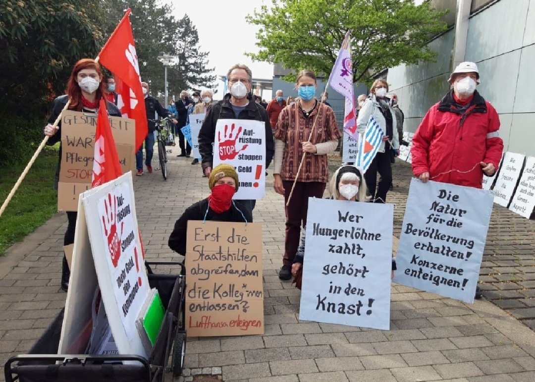 moerfelden walldorf - Der 1. Mai auf der Straße - - Blog, DKP in Aktion