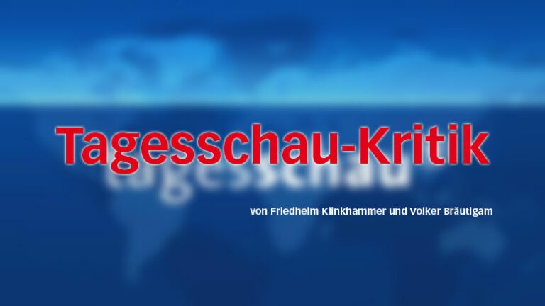 tagesschaukritik - Mit „ARD-aktuell“ ist ganzjährig 1. April - Blog - Blog