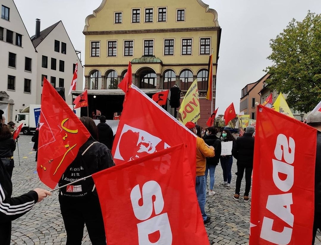 ulm - Der 1. Mai auf der Straße - - Blog, DKP in Aktion