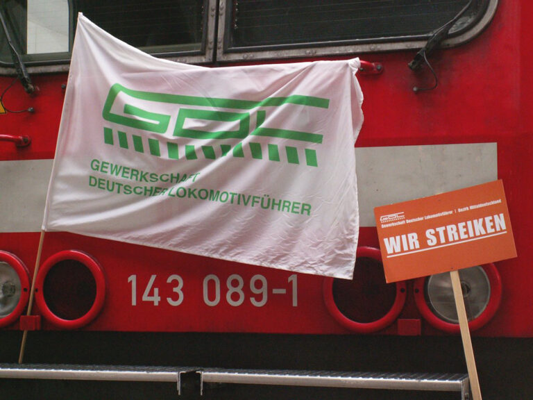240201 GDL - Gegen die Null und das TEG - Deutsche Bahn, Gewerkschaften, Streiks - Wirtschaft & Soziales