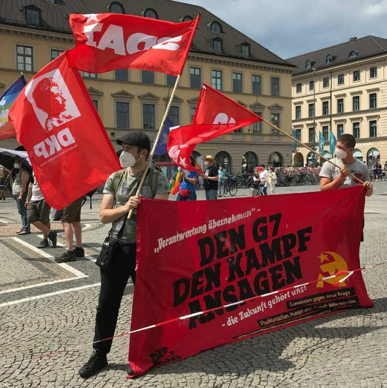 240503 muenchen - Gegen G7 und NATO - DKP in Aktion - DKP in Aktion