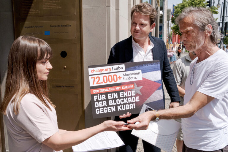 250602 Kuba - Die mörderische Blockade beenden - Kuba-Solidarität - Kuba-Solidarität