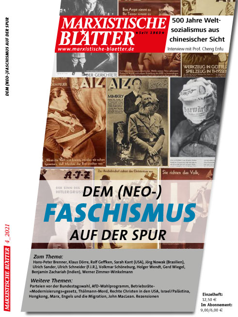 26 10 Cover MarxBlaetter Umschlag 1 - Die neuen Marxistischen Blätter - Marxistische Blätter - Theorie & Geschichte