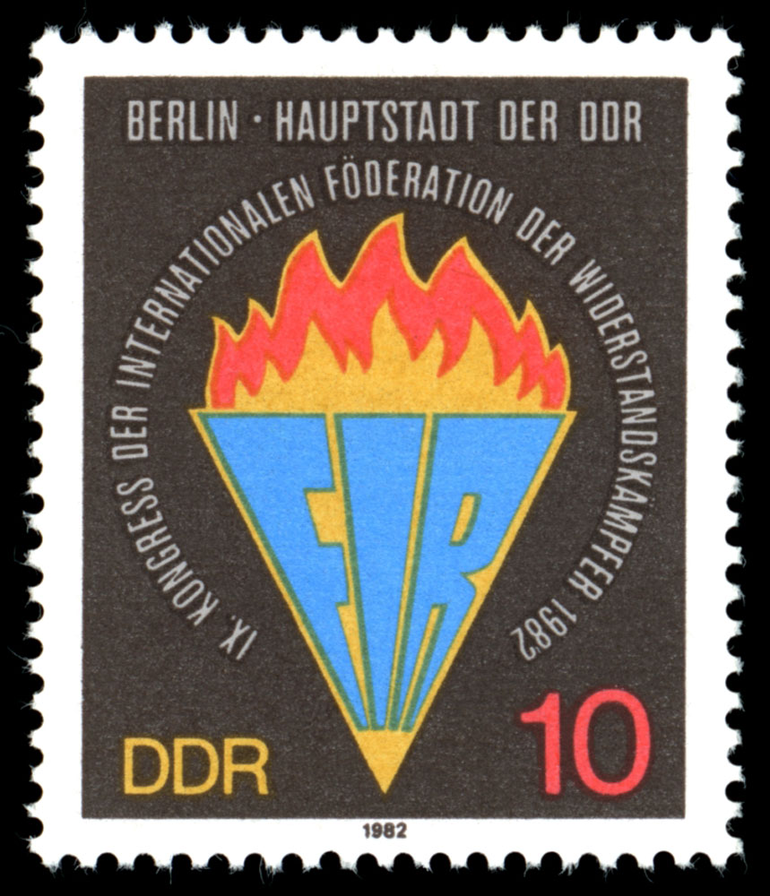 Stamps of Germany DDR 1982 MiNr 2736 - Die Internationale des Antifaschismus - Antifaschismus, Geschichte der Arbeiterbewegung - Im Bild