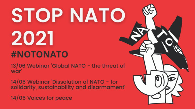stop nato programm logo 1536x864 1 - NATO-Gipfel der wahnwitzigen Hochrüstung und der Konfrontation - Neues aus den Bewegungen - Neues aus den Bewegungen