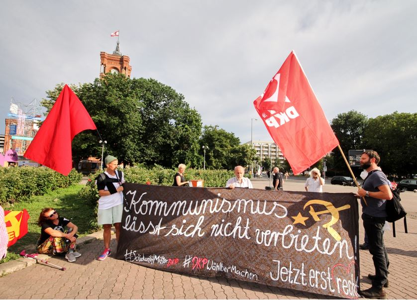 berlin - Jetzt erst recht - DKP, Repression - Blog, DKP in Aktion