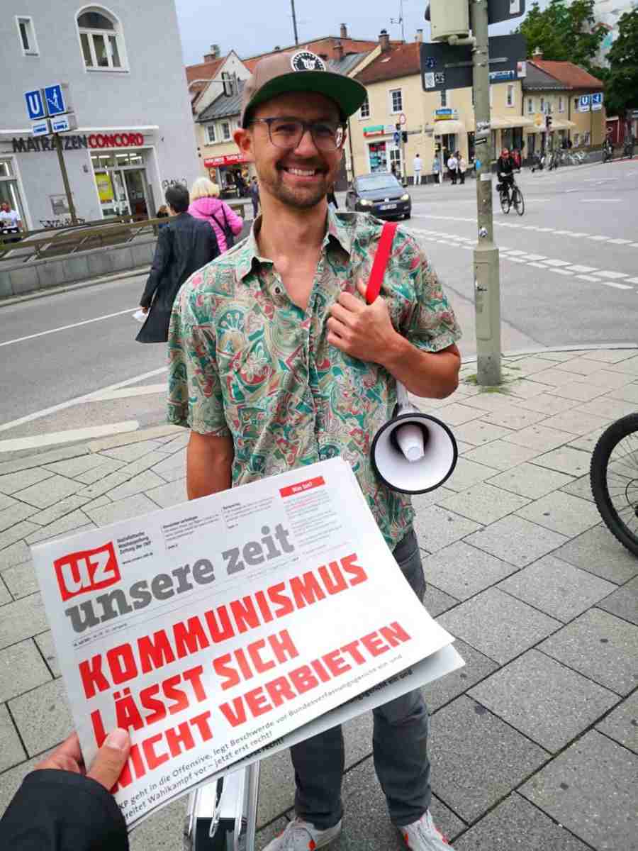 08 Stefan - Mitmachpartei gegen Konzerndiktat - Bundestagswahl, DKP - Hintergrund