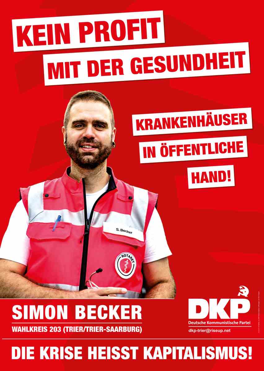 3703 Pflegeaufstand - „Euer Kampf ist unser Kampf“ - Bundestagswahl, DKP, Pflegenotstand - Wirtschaft & Soziales