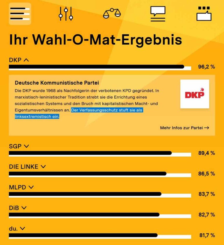 370901 Wahl O Mat - Wahl-O-Mat - Im Bild - Im Bild