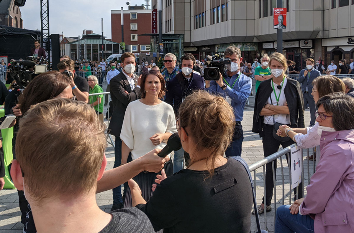 380401 Reportageneu - Kein Feuer für Grün - Bundestagswahl, Bündnis 90 / Die Grünen - Politik