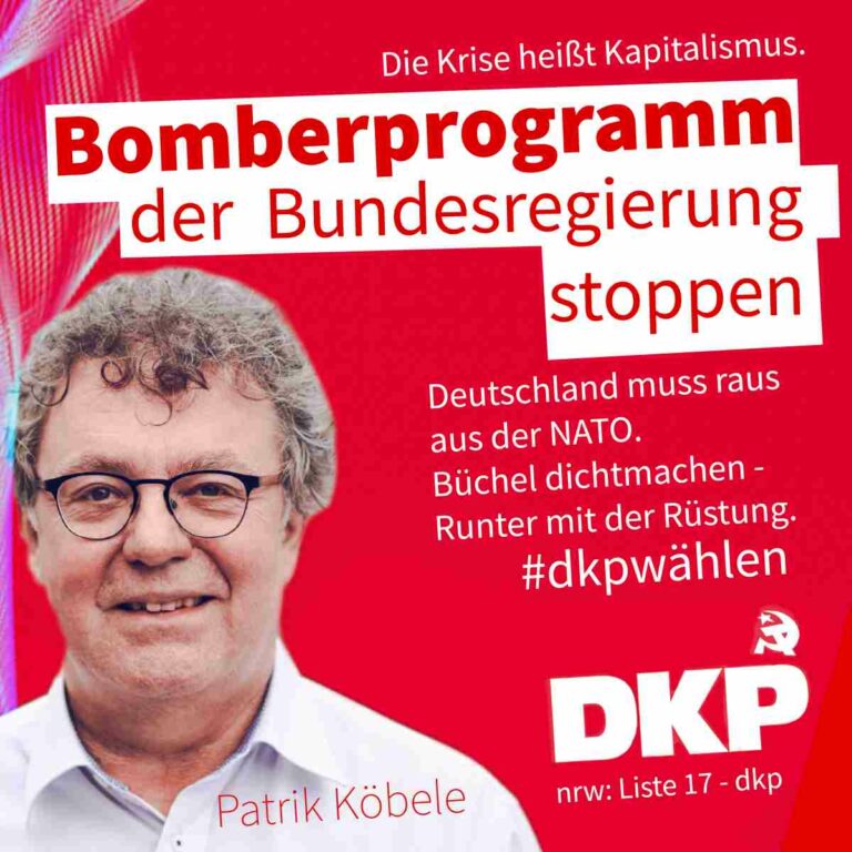 AA4B9EA7 DB9B 4390 B088 254AEF097492 - Zwölf gute Gründe, DKP zu wählen - Bundestagswahl - Bundestagswahl
