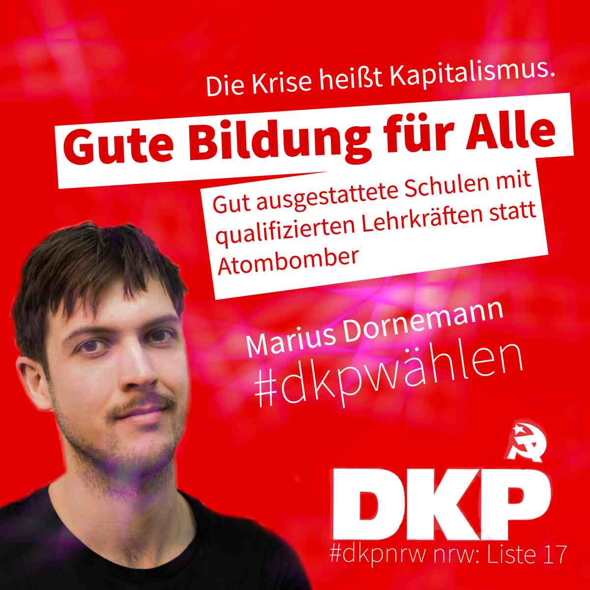 FC87B3FA 2F52 4A1C 8AF5 5D7DE0DB6DE0 - Zwölf gute Gründe, DKP zu wählen - Bundestagswahl, DKP - Hintergrund