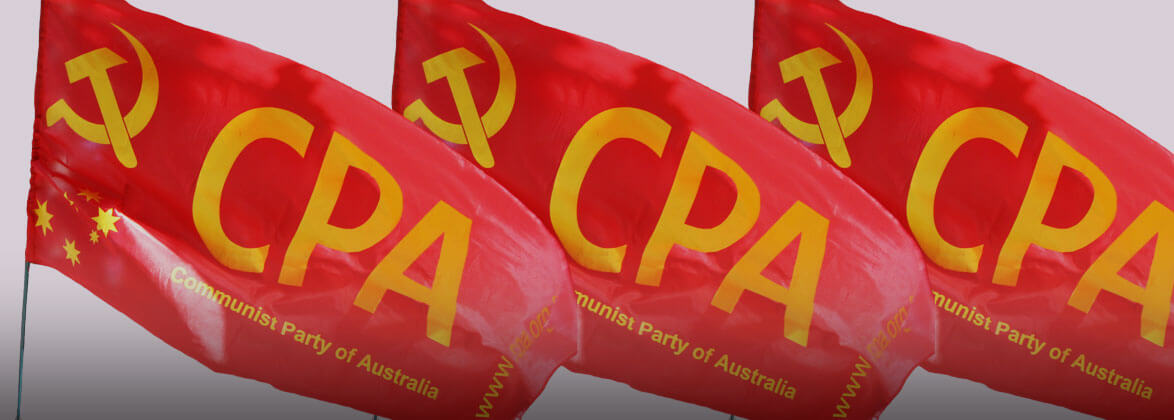 cpa flag cut out 1 - Nein zum Atom-U-Boot-Wahnsinn - Atomwaffen, Aufrüstung, Australien, Kommunistische Parteien - Blog, Weltkommunismus