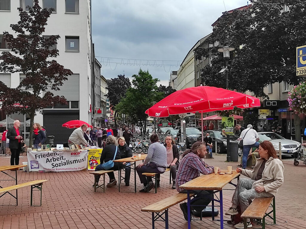 signal 2021 09 13 081353 001a - Wahlkampfabschluss in Dortmund - Bundestagswahl, DKP - Blog, DKP in Aktion