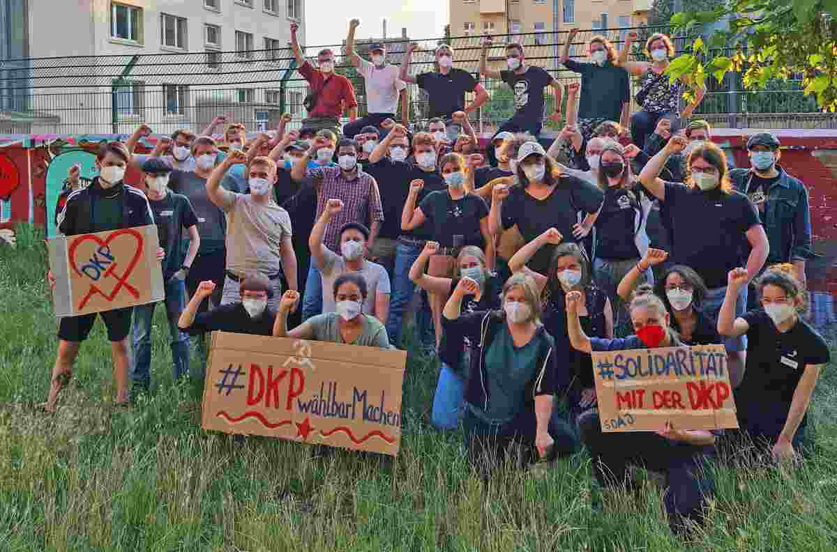 4012 13 SDAJ Soli gross - Wir brauchen eine stärkere DKP - Bundestagswahl, DKP - Hintergrund