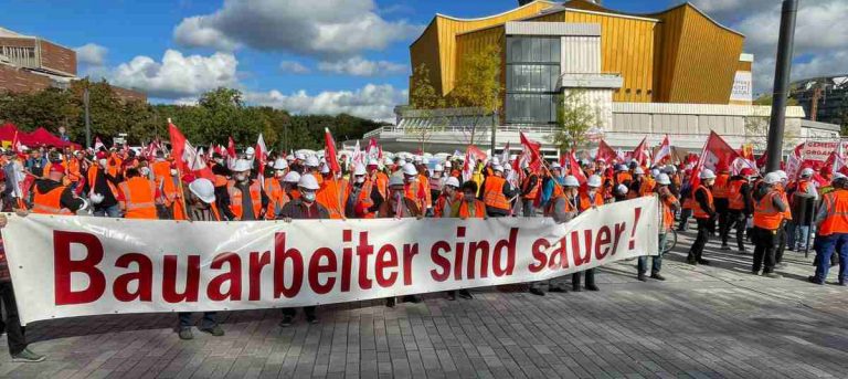 410201 BAU - Preise rauf, Löhne runter? - Tarifkämpfe - Tarifkämpfe