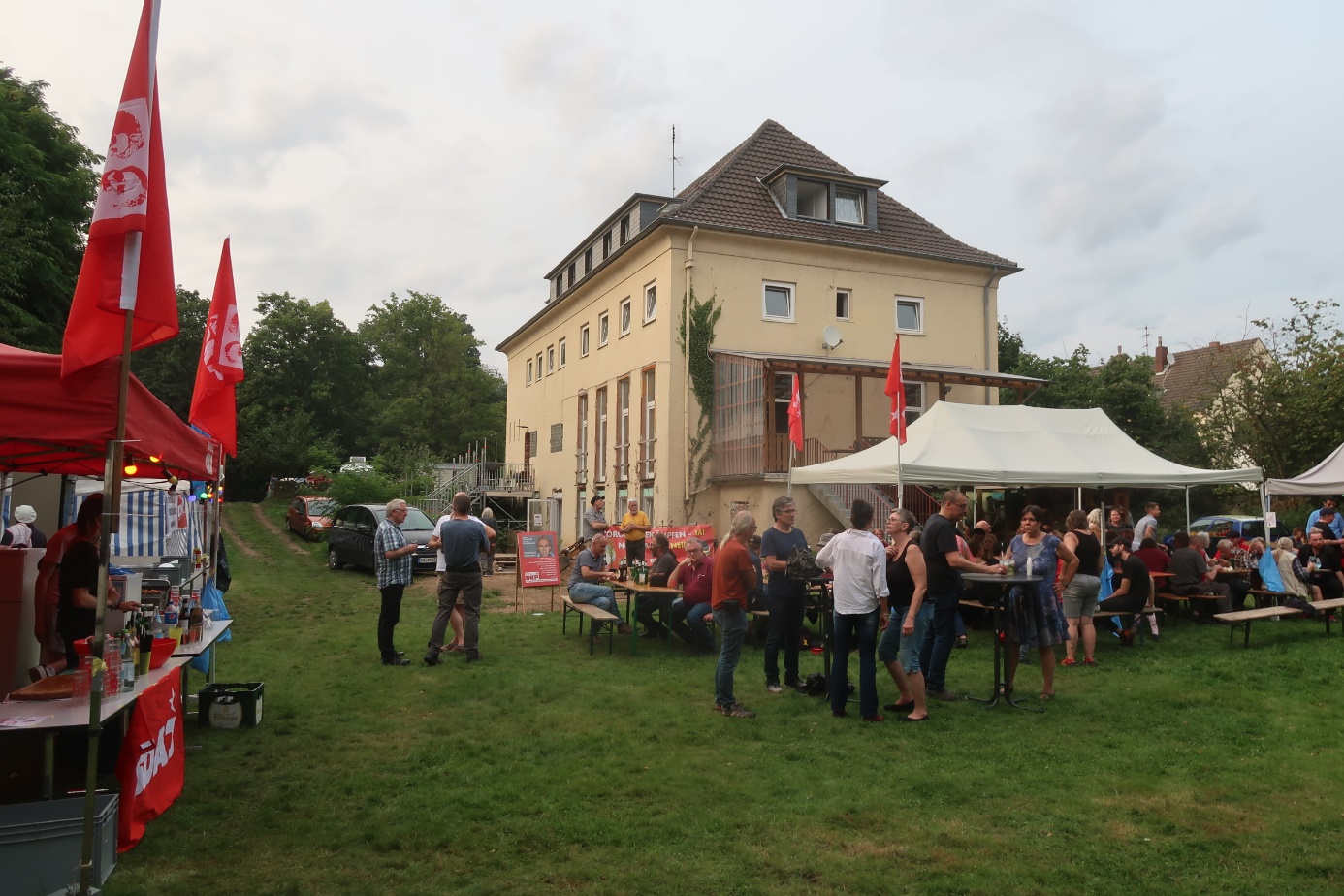 ggg - Ein gelungenes Fest - DKP, Sommerfest - Blog, DKP in Aktion