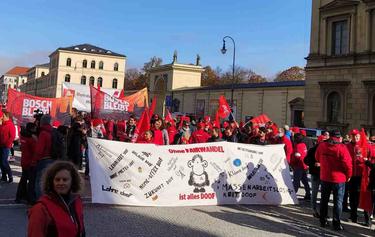4403 bildmeldung - „Fairwandel“: Aktionstag der IG Metall - Aktionstag, Gewerkschaften - Wirtschaft & Soziales