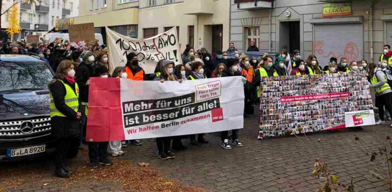 460202 - 102 Jahre Ungleichheit - Bildung, Pflege, Streik - Aktion