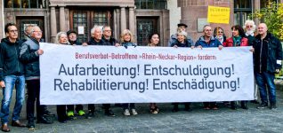 Berufsverbote Betroffene zu den Veranstaltungen in Berlin und Potsdam