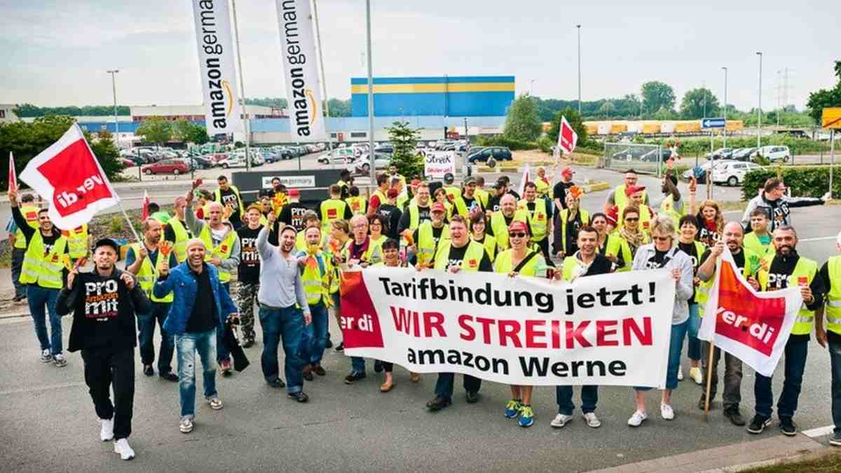 480201 Werne2019 verdi - Amazon im Stresstest - Arbeitskämpfe, Handel - Wirtschaft & Soziales