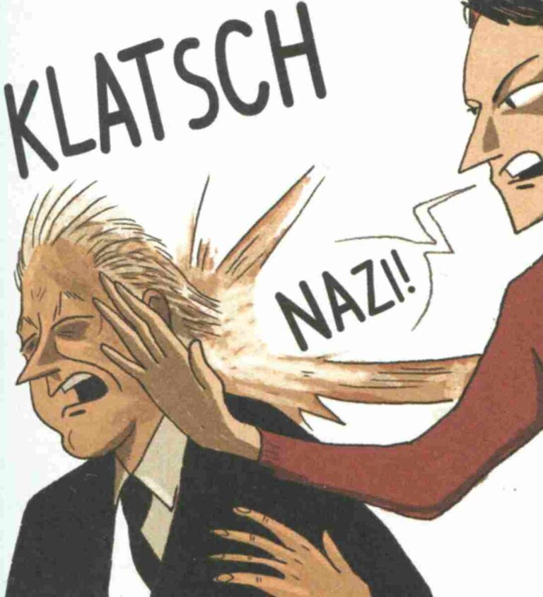 4916 Comic - Nicht nur eine Ohrfeige - Antifaschismus - Antifaschismus