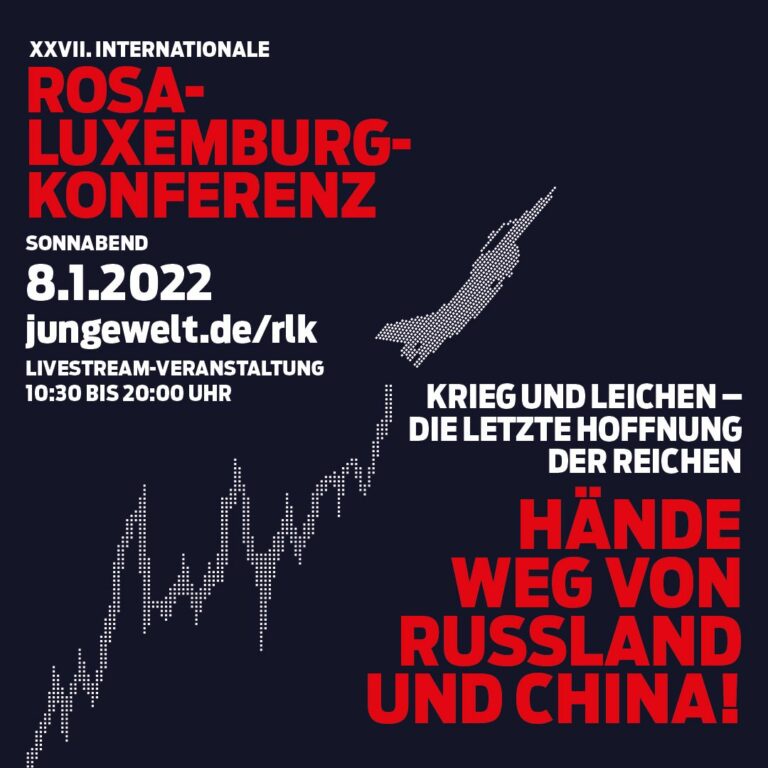 500403 rlk - Trotz alledem brandaktuell - Rosa-Luxemburg-Konferenz 2022 - Rosa-Luxemburg-Konferenz 2022