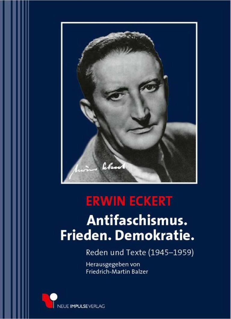 5010 049 3 Eckert Antifa Frieden Demokratie Bd 1 - Ein Kommunist in der Nachkriegszeit - Politisches Buch - Politisches Buch